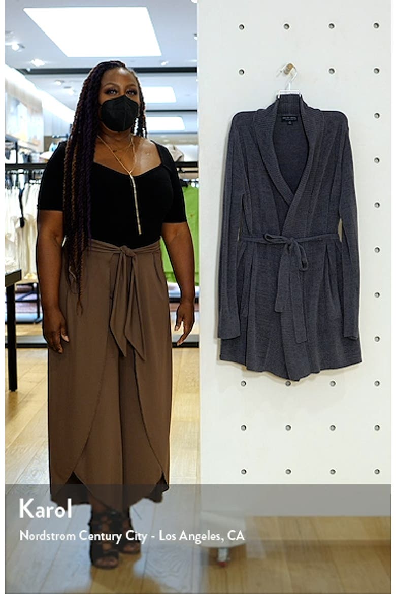 CozyChic™ Drape Rib Cardigan video
