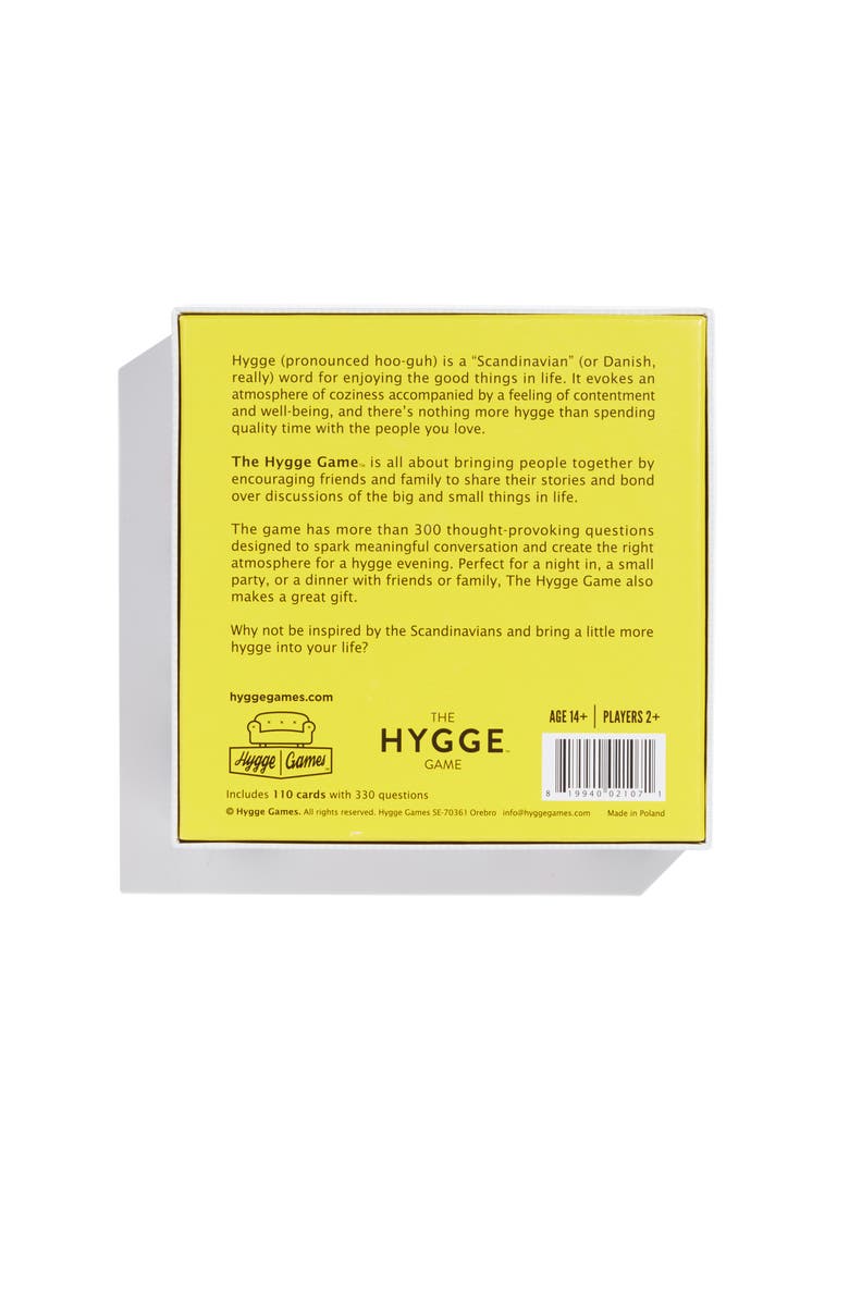 HYGGE GAMES The Hygge Game, Alternate, color, White