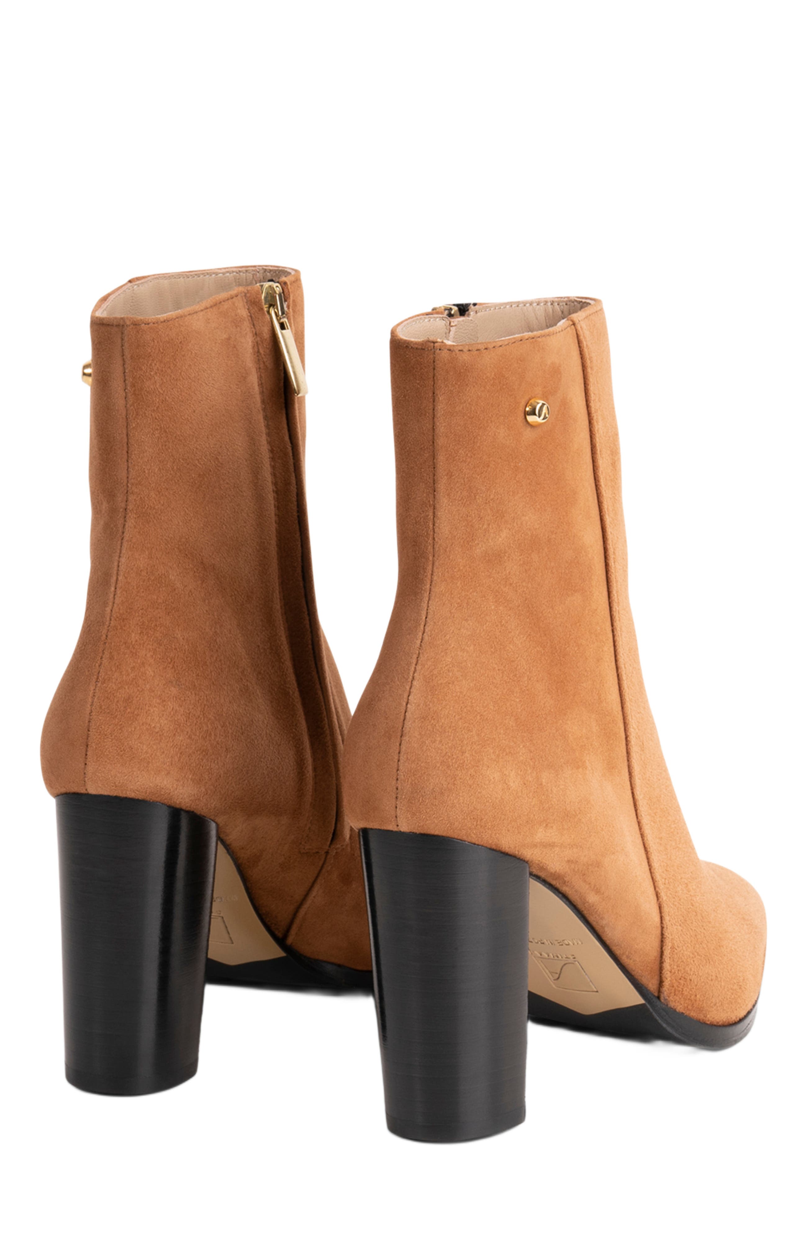 Stinaa.J Isabel Orthopedic Boots, Alternate, color, Brown Suede