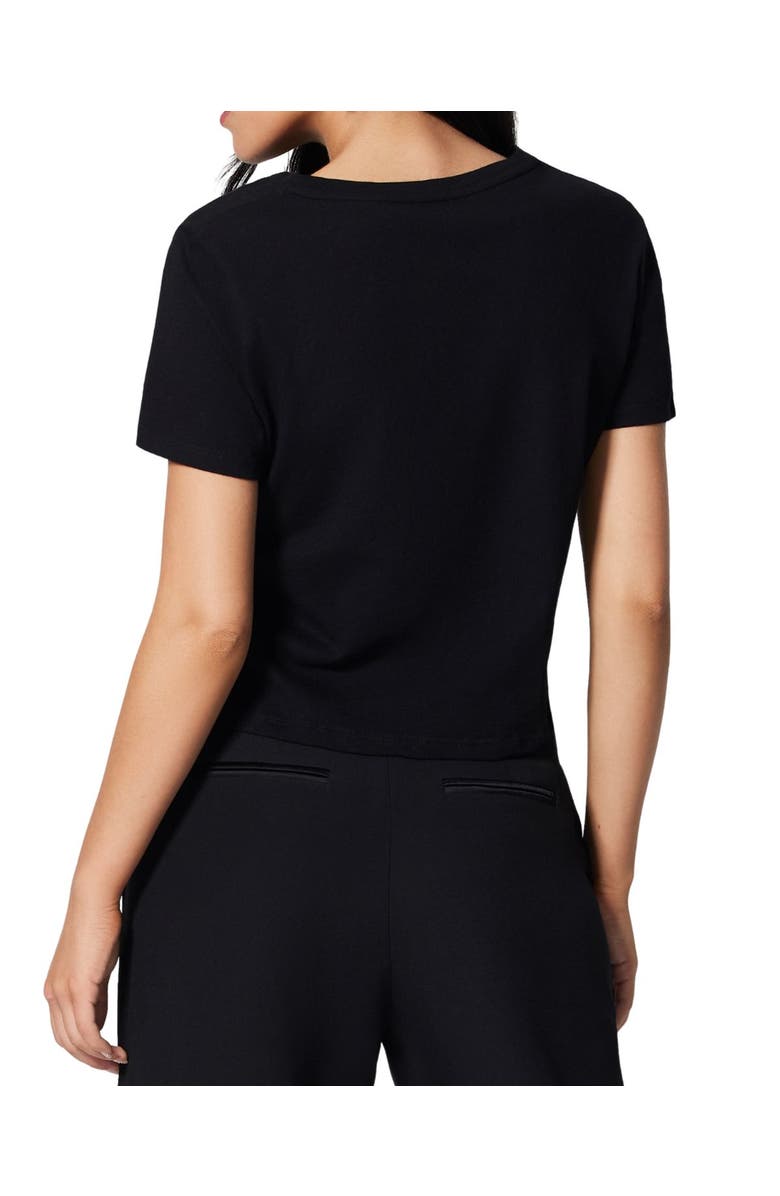 Kiki de Montparnasse Le Tee Short, Alternate, color, Black