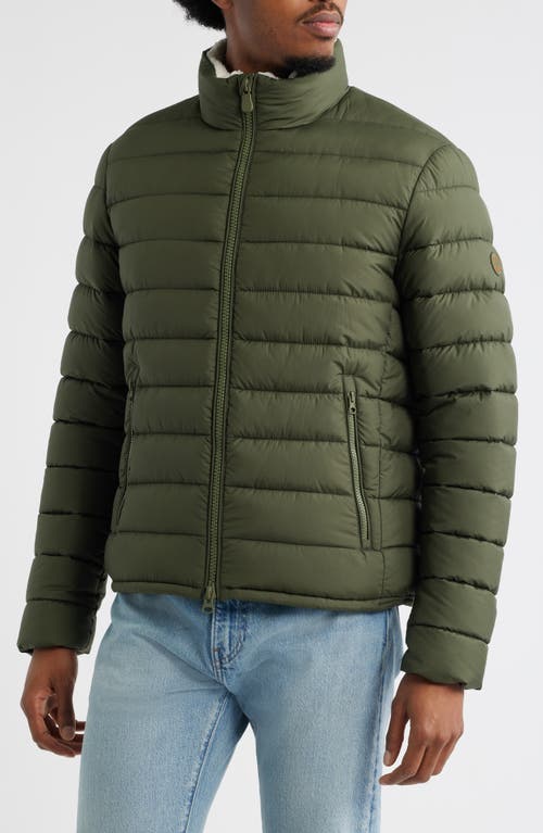 Save The Duck Conan Quilted Water Repellent Jacket In Green