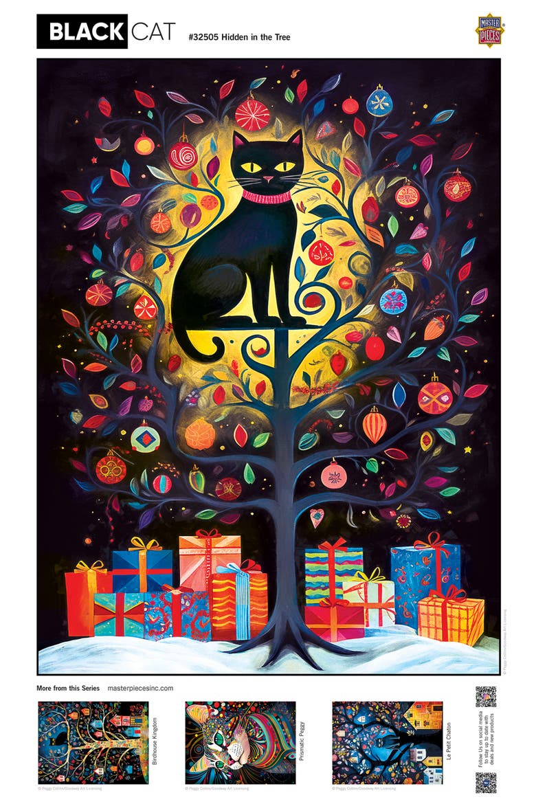 Hidden in the Tree 300 Piece Puzzle, Alternate, color, Multicolor