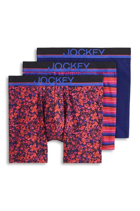 Men's True Style 6" Boxer Brief - 3 Pack