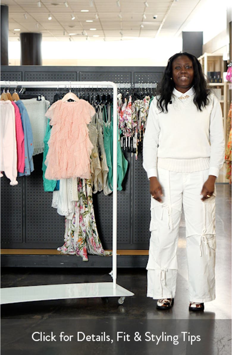 Kids' Ruffle Dot Mesh Party Dress, sales video thumbnail