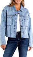 Wash Lab Denim Fetching Boxy Denim Jacket
