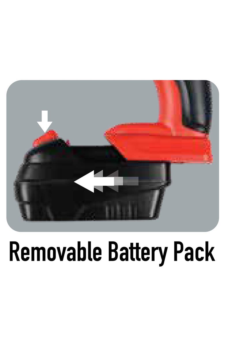 Toy Power Drill and Worklight Set, Alternate, color, Red