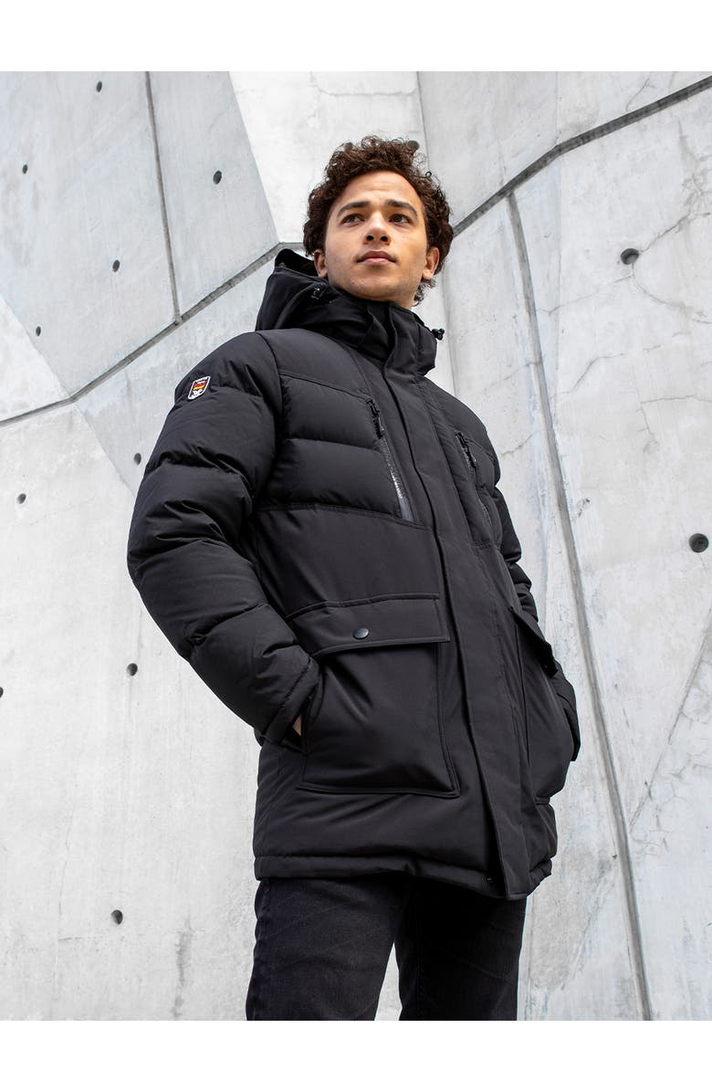 Triple F.A.T. Goose Grayson Men's Down Parka, Alternate, color, Black