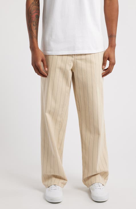 Men's Mustard Baggy Pants