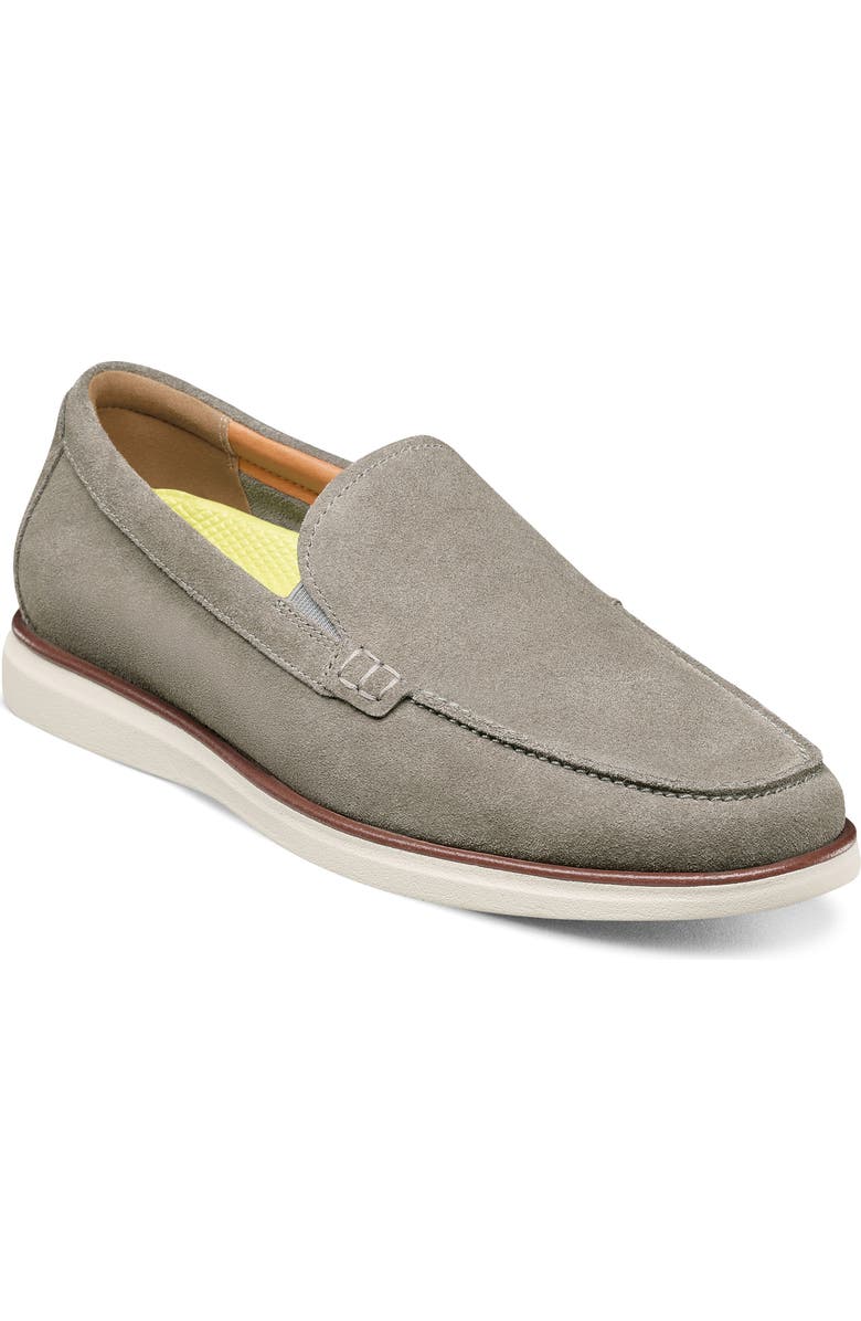 Florsheim Tropics Venetian Loafer, Main, color, Gray Suede