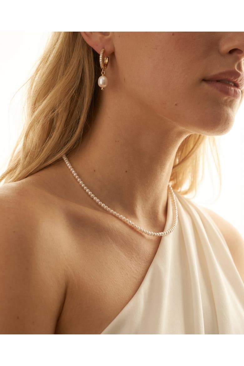 Layla Carrie Freshwater Pearl Set, Alternate, color, Gold