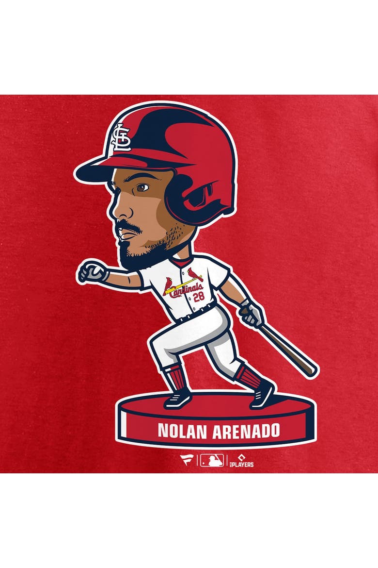 Men's Fanatics Branded Nolan Arenado Red St. Louis Cardinals Player T-Shirt, Alternate, color, Red