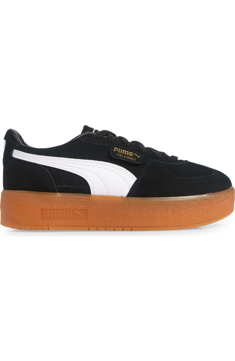 PUMA Palermo Elevata Platform Sneaker, Alternate, color, Puma Black-Gum