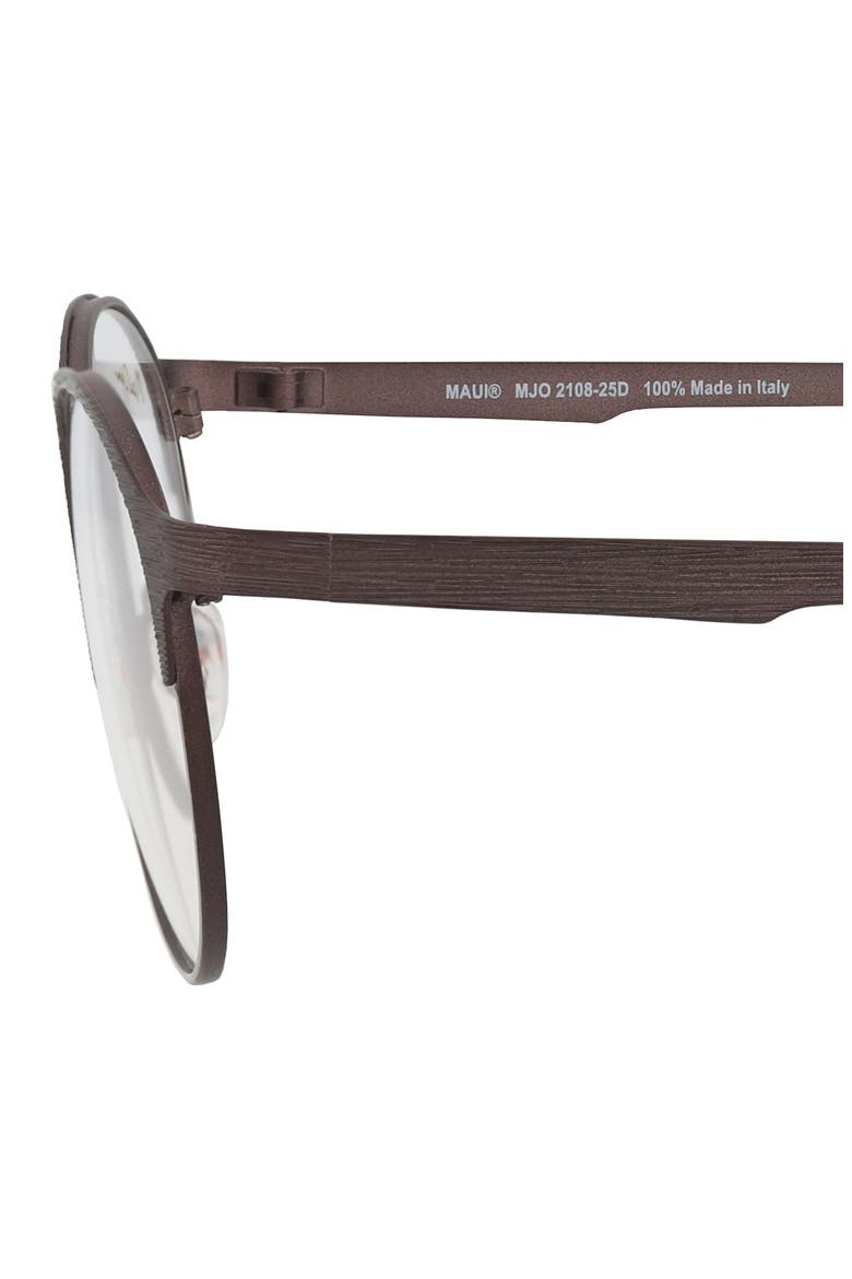 51mm Round Optical Frames, Alternate, color, BROWN BROWN TRANSPARENT