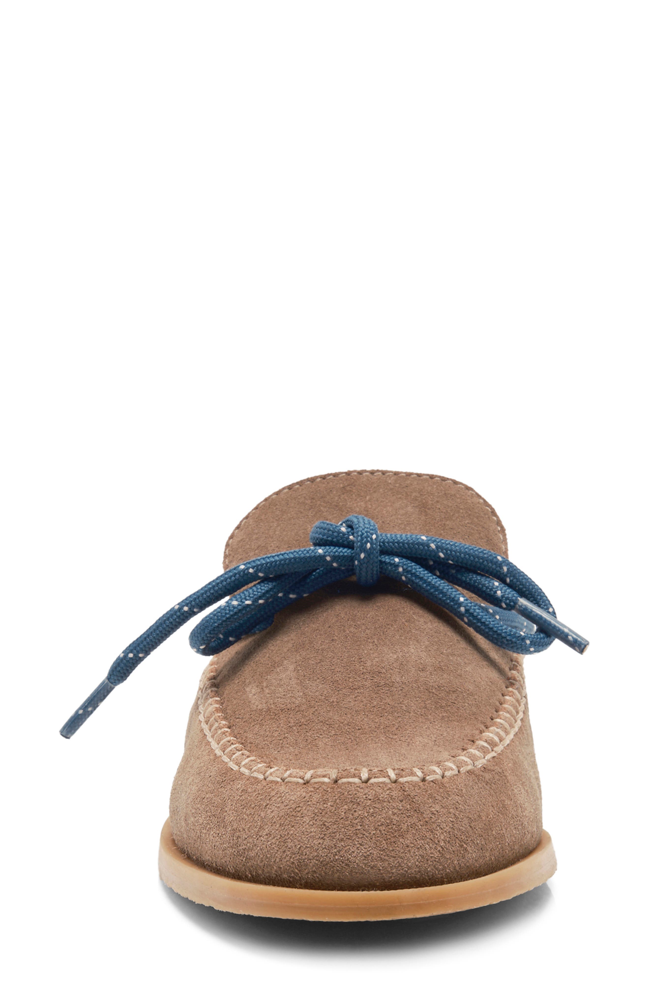 Seas the Day Loafer Mule, Alternate, color, TAUPE SUEDE MULTI