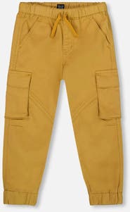 Deux par Deux Twill Jogger Cargo Pants