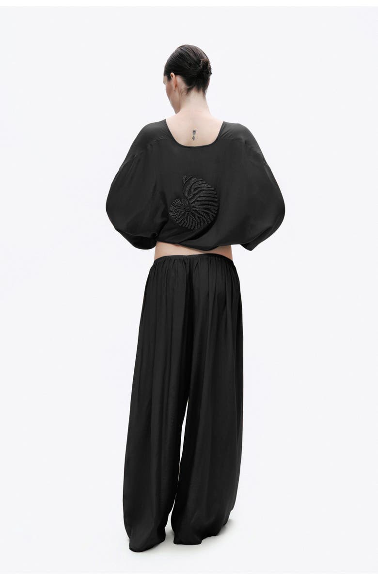 Nocturne Flowy Wide Leg Pants, Alternate, color,
