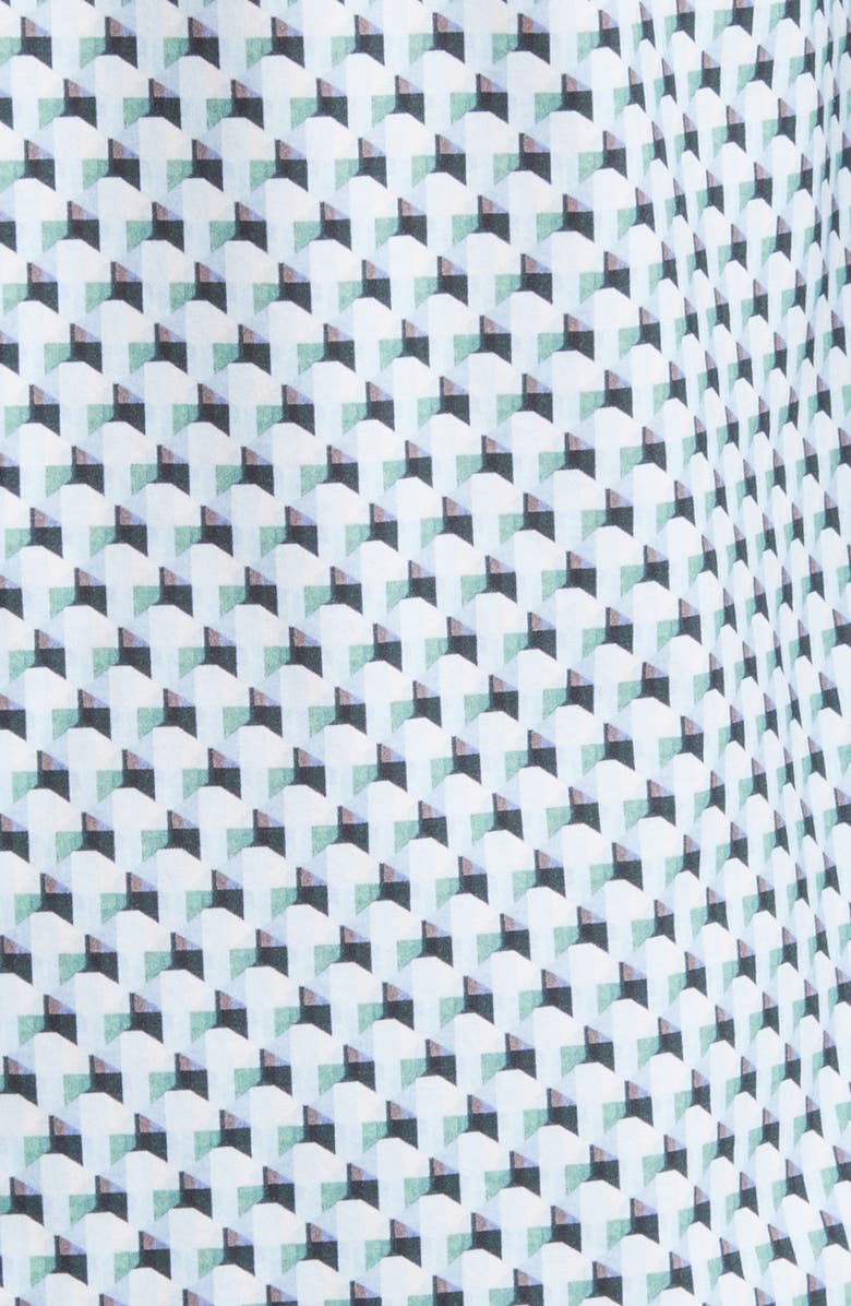 Bugatchi James OoohCotton<sup>®</sup> Abstract Print Button-Up Shirt, Alternate, color, 