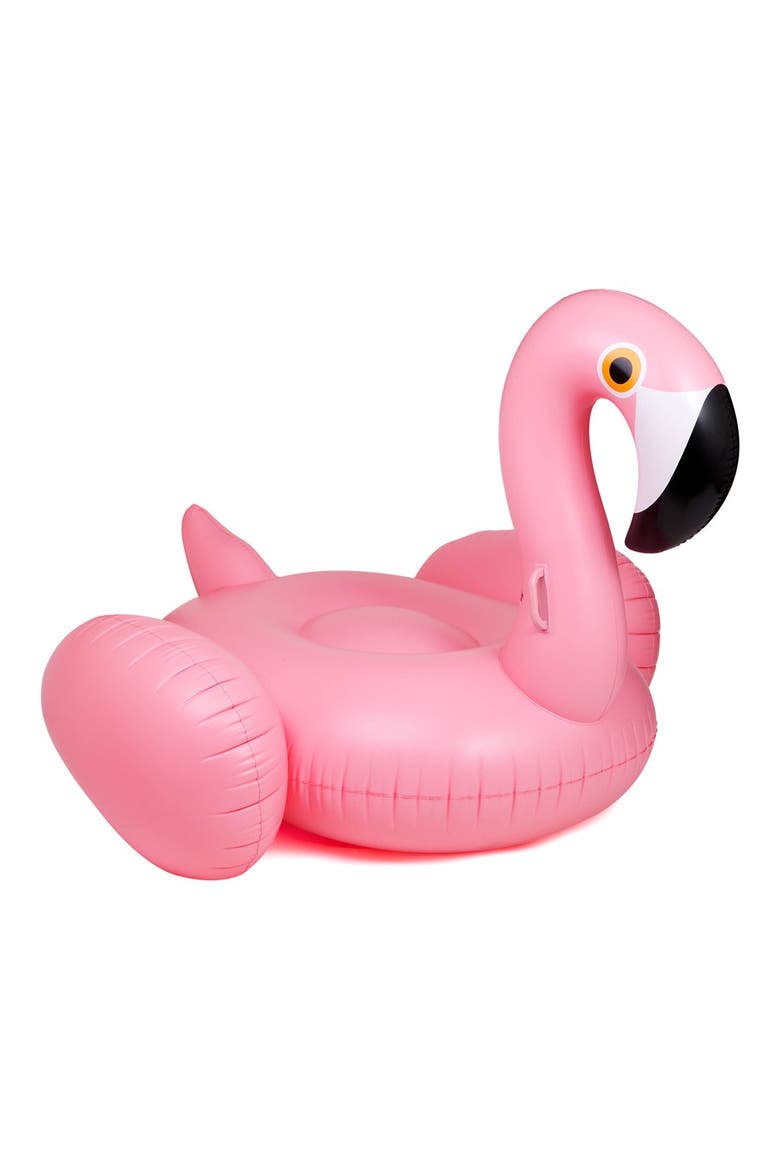 Really Big Inflatable Flamingo Pool Floatie, Main, color, PINK