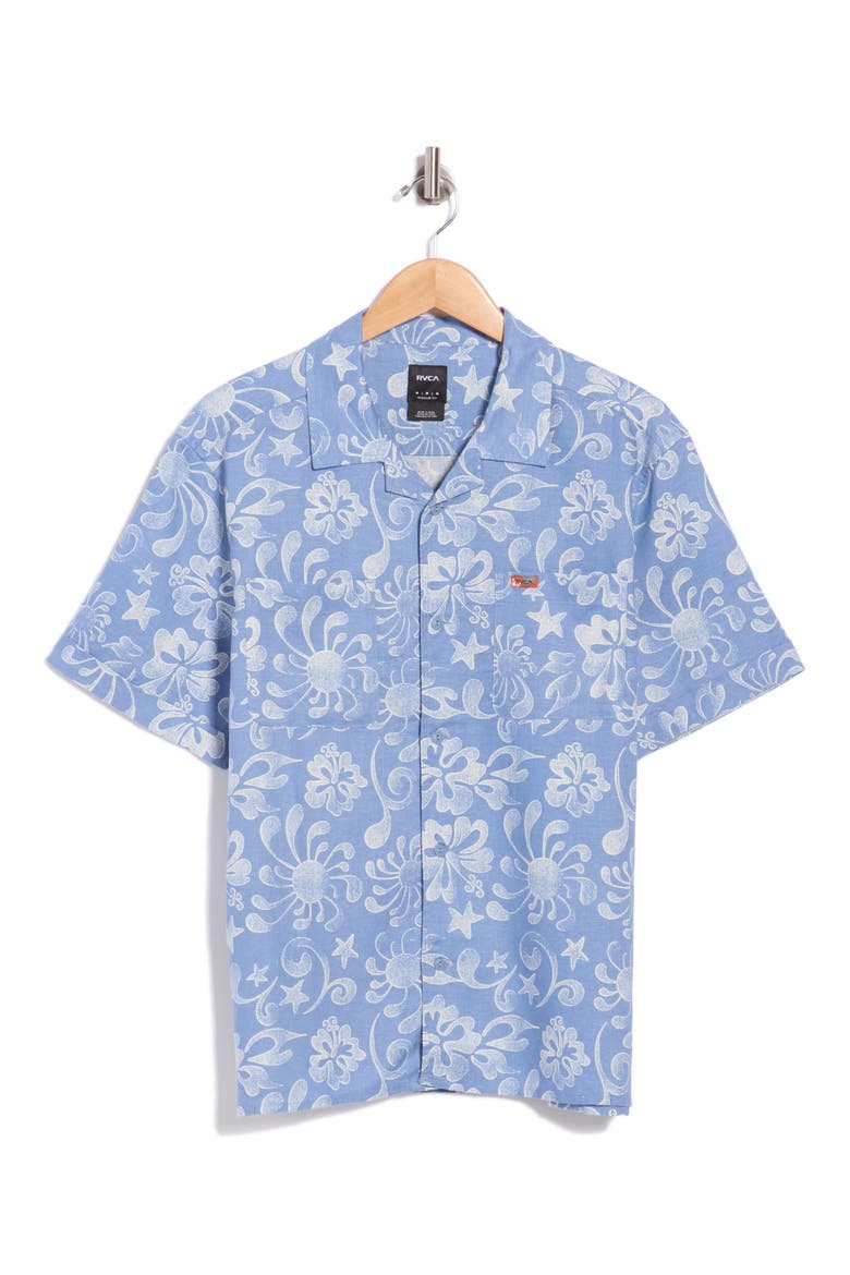 Alvarez Camp Shirt, Main, color, LIGHT BLUE