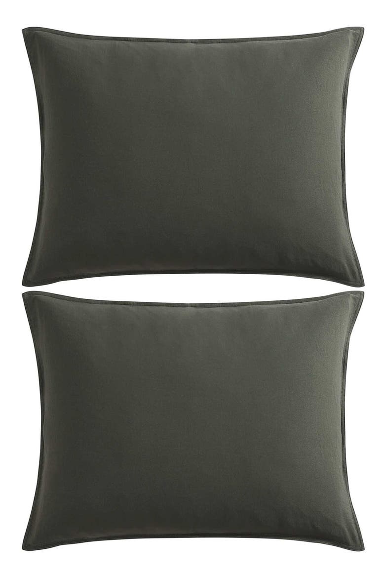 Core Comforter & Shams Set, Alternate, color, OLIVE GREEN