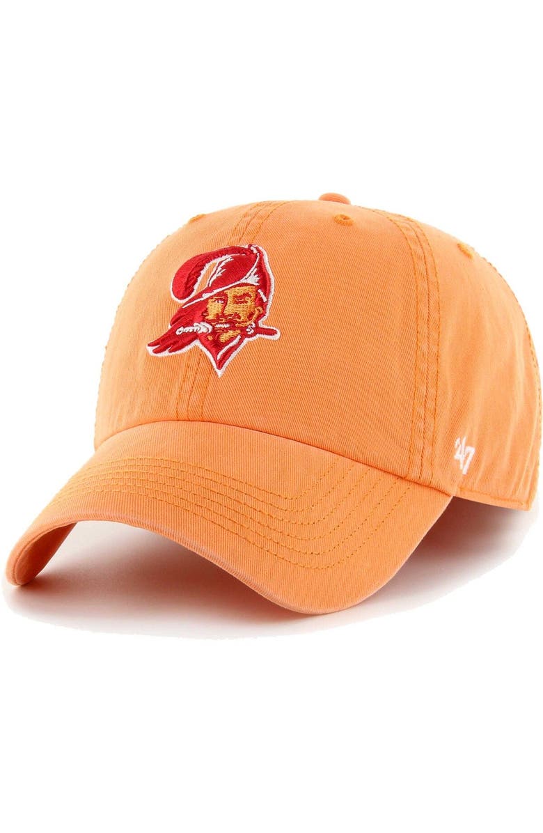 '47 Men's '47 Orange Tampa Bay Buccaneers Gridiron Classics Franchise Legacy Fitted Hat, Main, color, 