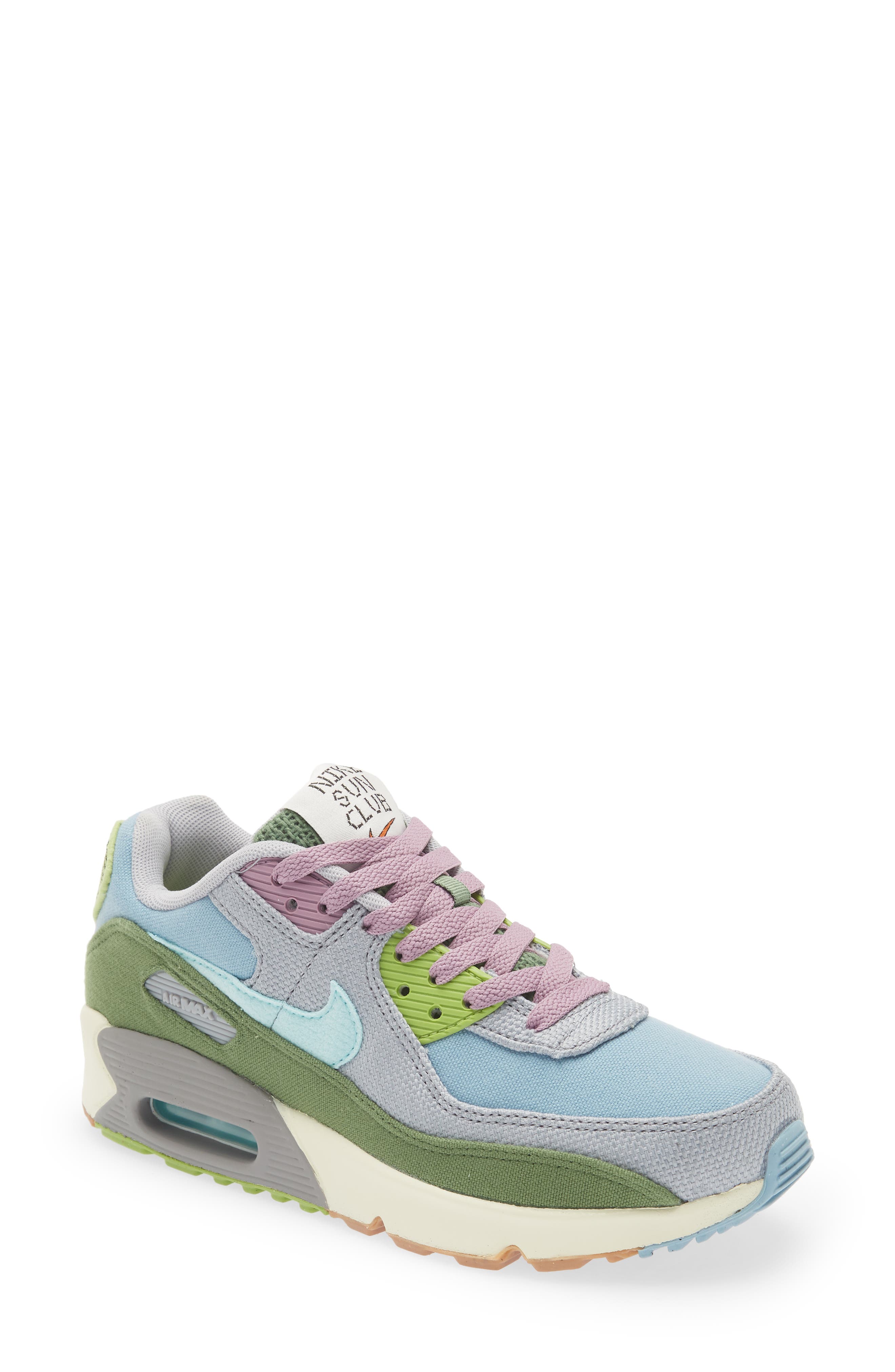 Nike Kids' Air Max 90 SE Sun Club Sneaker, Main, color, 