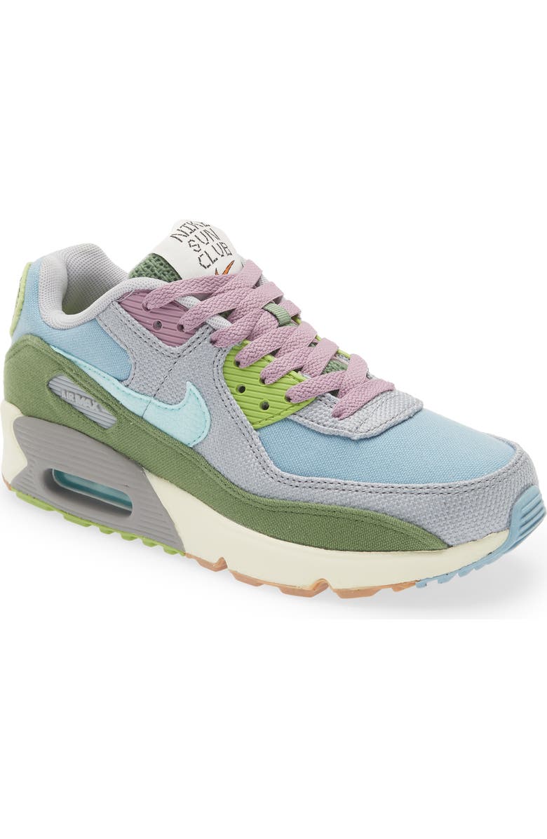 Nike Kids' Air Max 90 SE Sun Club Sneaker, Main, color,