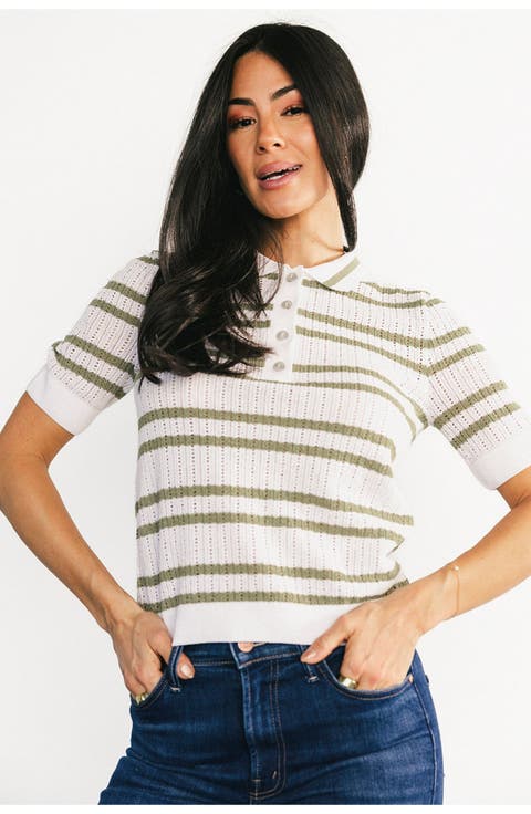 Bahía Knit Stripe Top