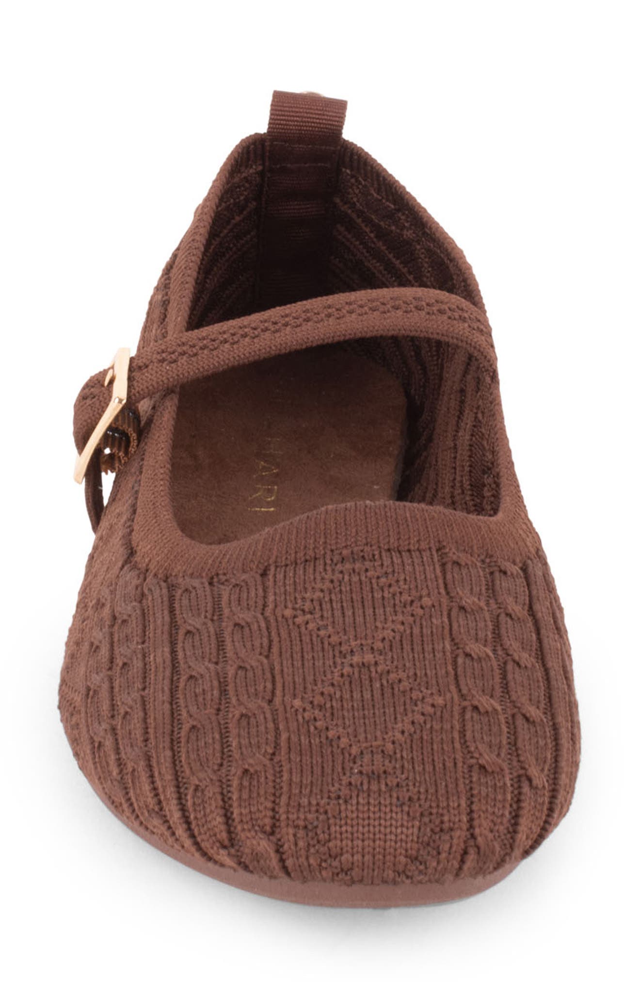 Montpellier Mary Jane Flat, Alternate, color, DARK BROWN
