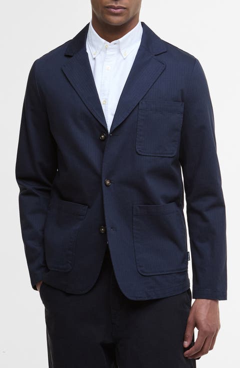 Bayview Herringbone Twill Shirt Jacket