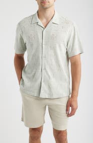 Tori Richard Tile Cabana Camp Shirt