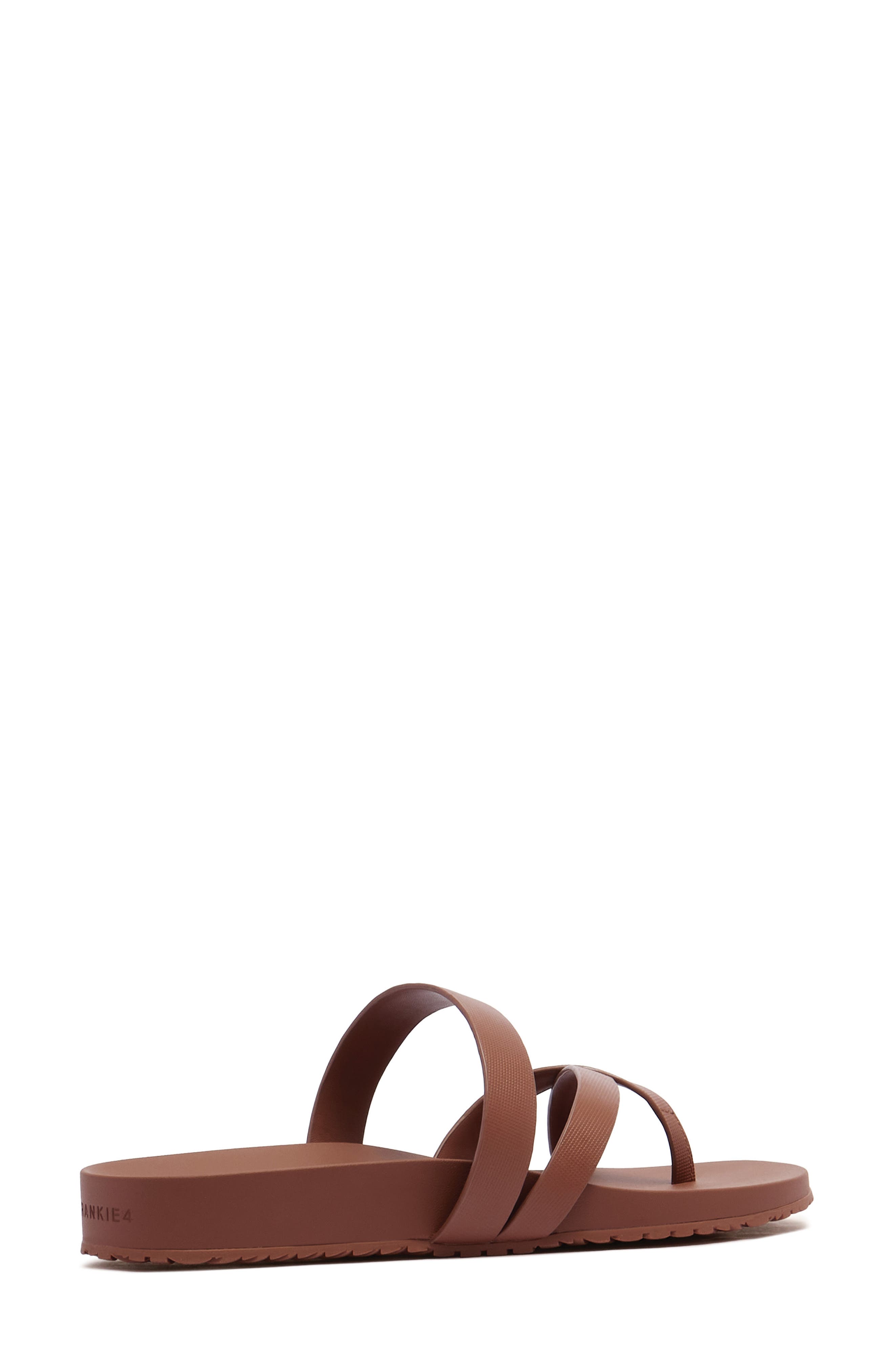 FRANKIE4 Isla Waterproof Toe Loop Sandal, Alternate, color, Rich Tan