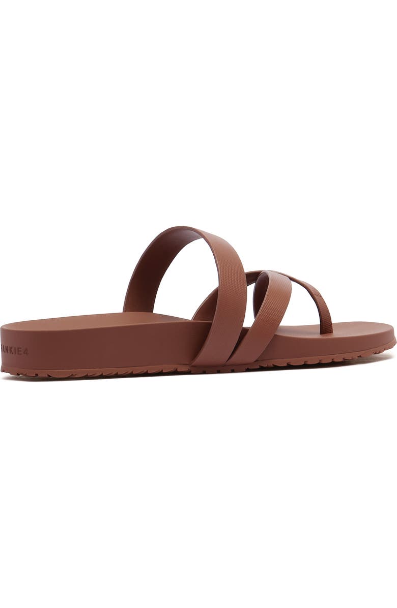 FRANKIE4 Isla Waterproof Toe Loop Sandal, Alternate, color, Rich Tan