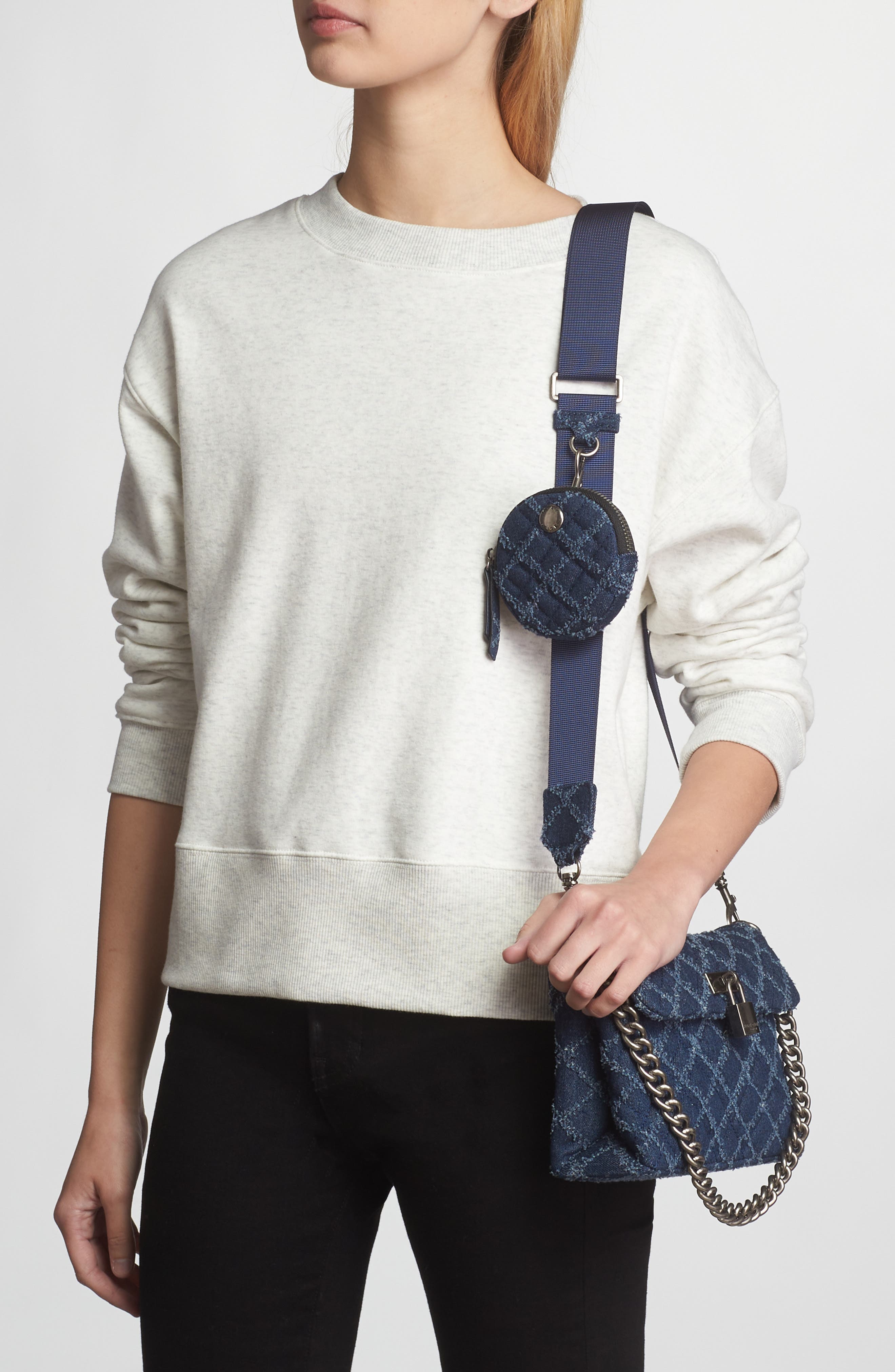 Kurt Geiger London Medium Brixton Lock Crossbody Bag, Alternate, color, 