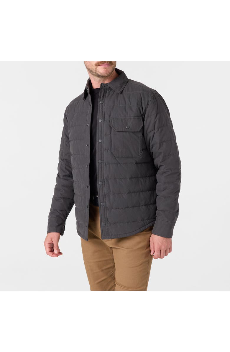 Mountain Khakis Pine Peak Down Shirtjac, Alternate, color, Jackson Grey