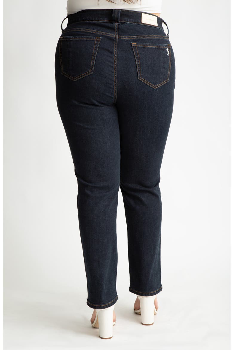 High Waist Straight Leg Jeans, Alternate, color, ISABELLA