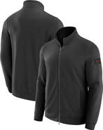 J. Palmer Men's J. Palmer Black Cincinnati Bengals QB1 Full-Zip Sweatshirt