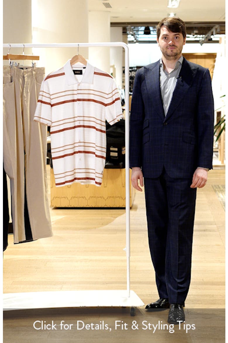 Pitti Stripe Short Sleeve Button-Up Shirt video