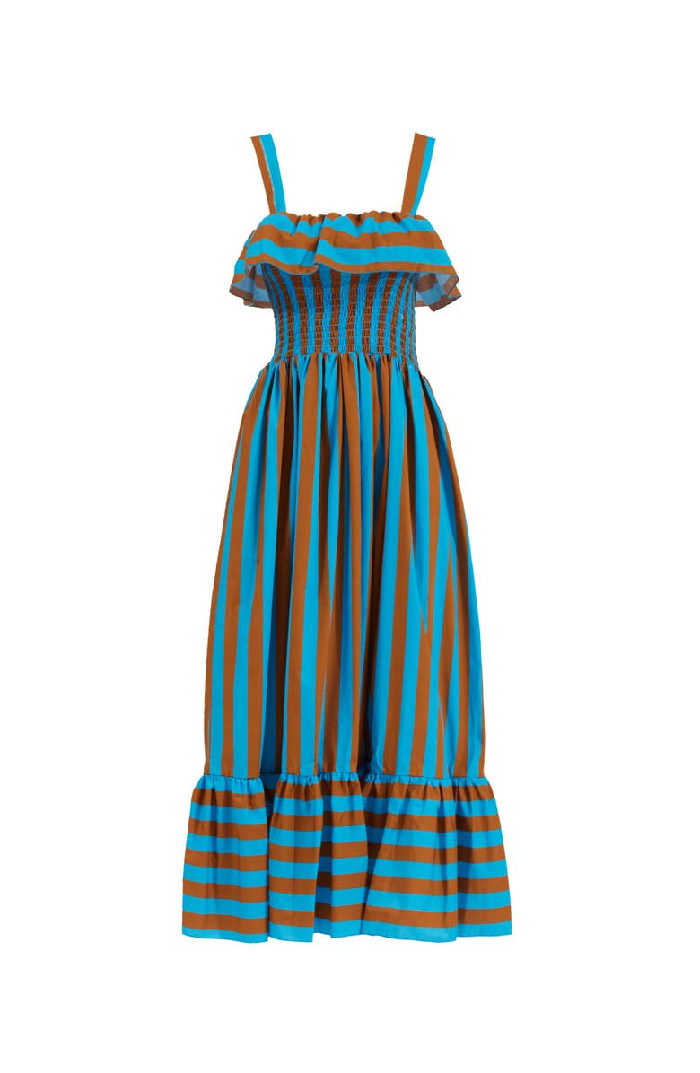 La DoubleJ Sunkissed Dress Riviera Turchese Turquoise, Alternate, color, Riviera Turchese Turquoise