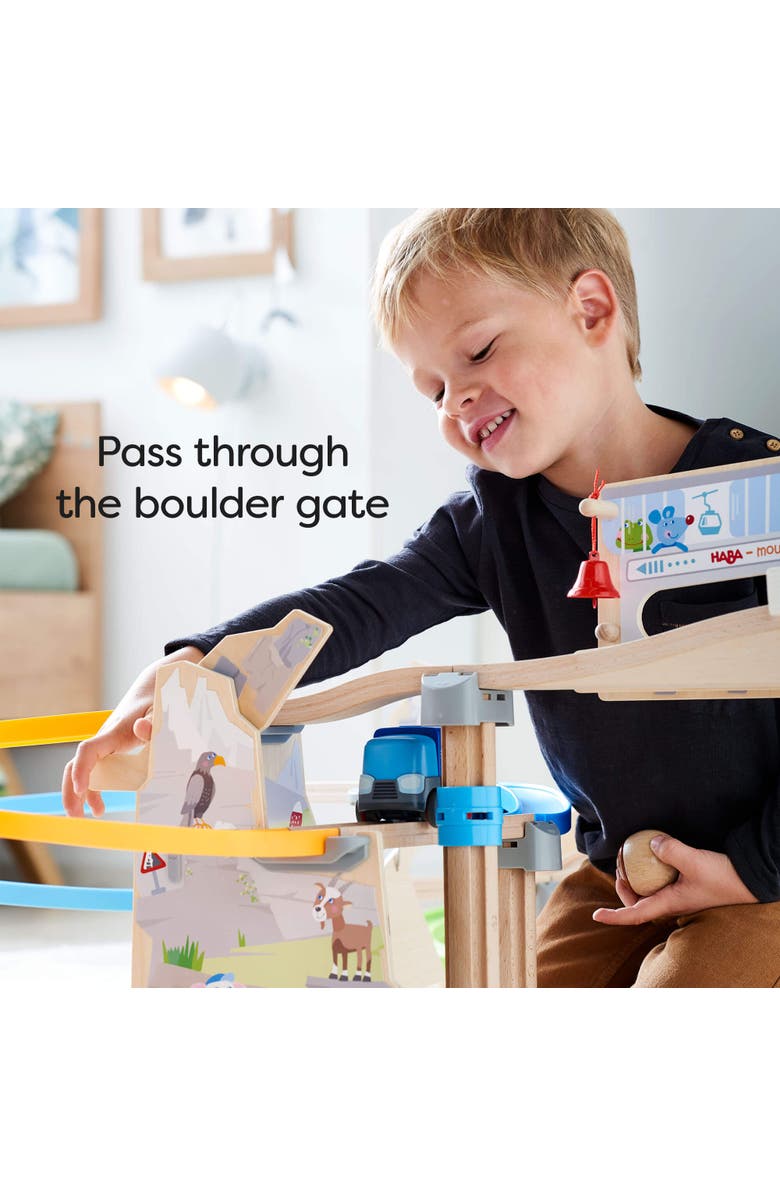 HABA Kullerbu Mountain Adventure Ball Track Ultimate Marble Run Set & Building Toys for Kids Age 3-8, Montessori STEM Learning & Educational Toys, Alternate, color, Multi