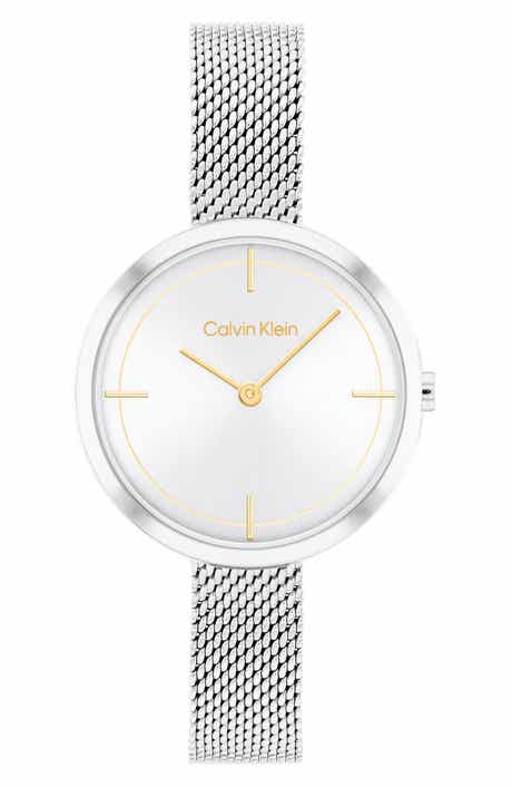 Calvin Klein Mesh Strap Watch, 30mm