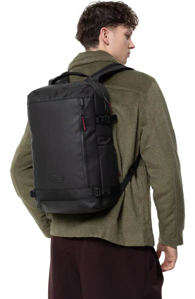 Eastpak Tecum M Cnnct Top Black Backpack, Alternate, color, Black