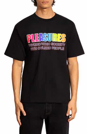 PLEASURES Civilized Cotton Graphic T-Shirt