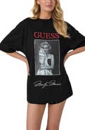 GUESS x Marilyn Monroe Oversized Graphic T-Shirt