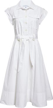 Derek Lam 10 Crosby Kayla Belted Shirtdress