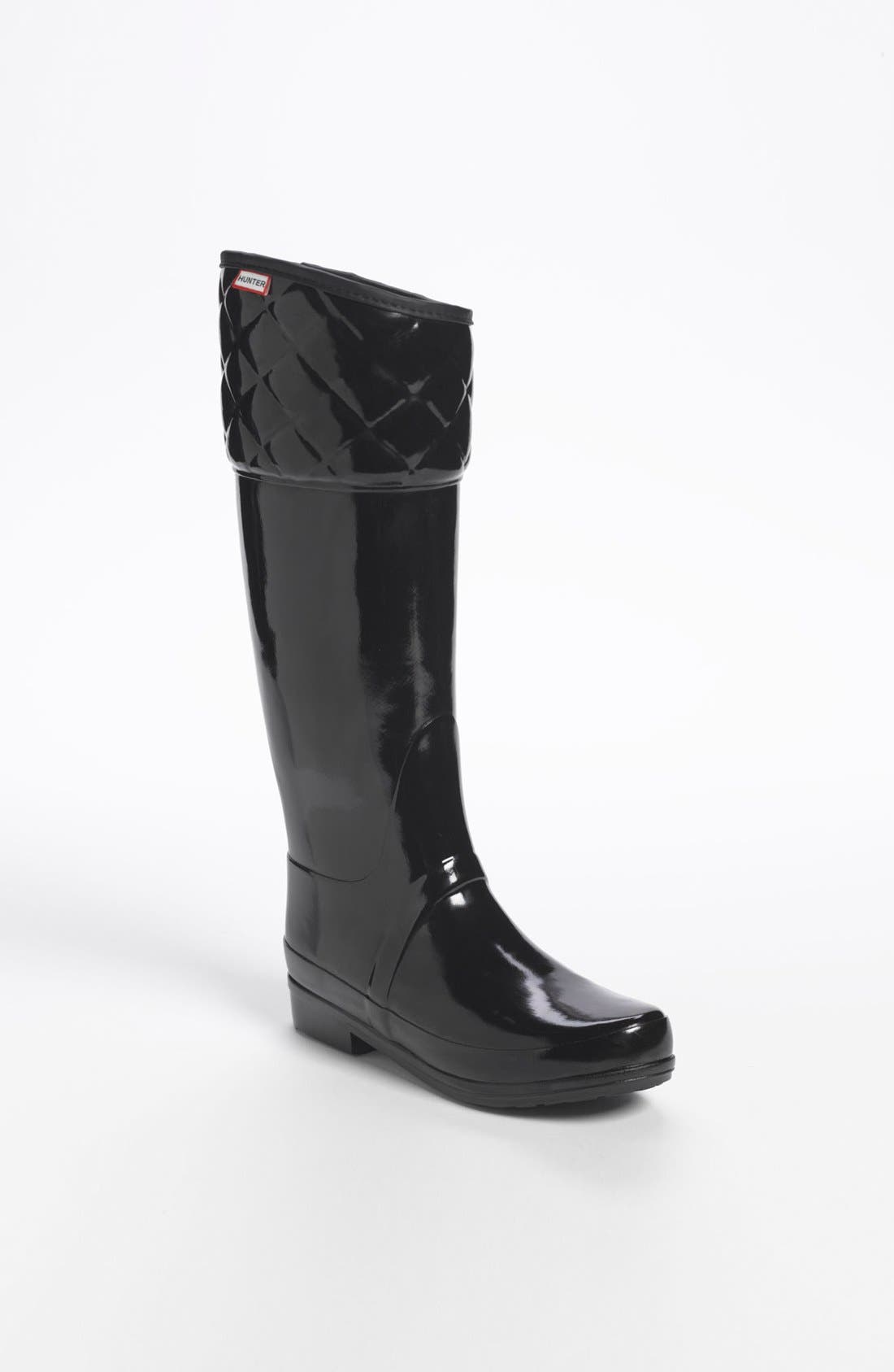 Hunter 'Rigley' Rain Boot, Main, color, 