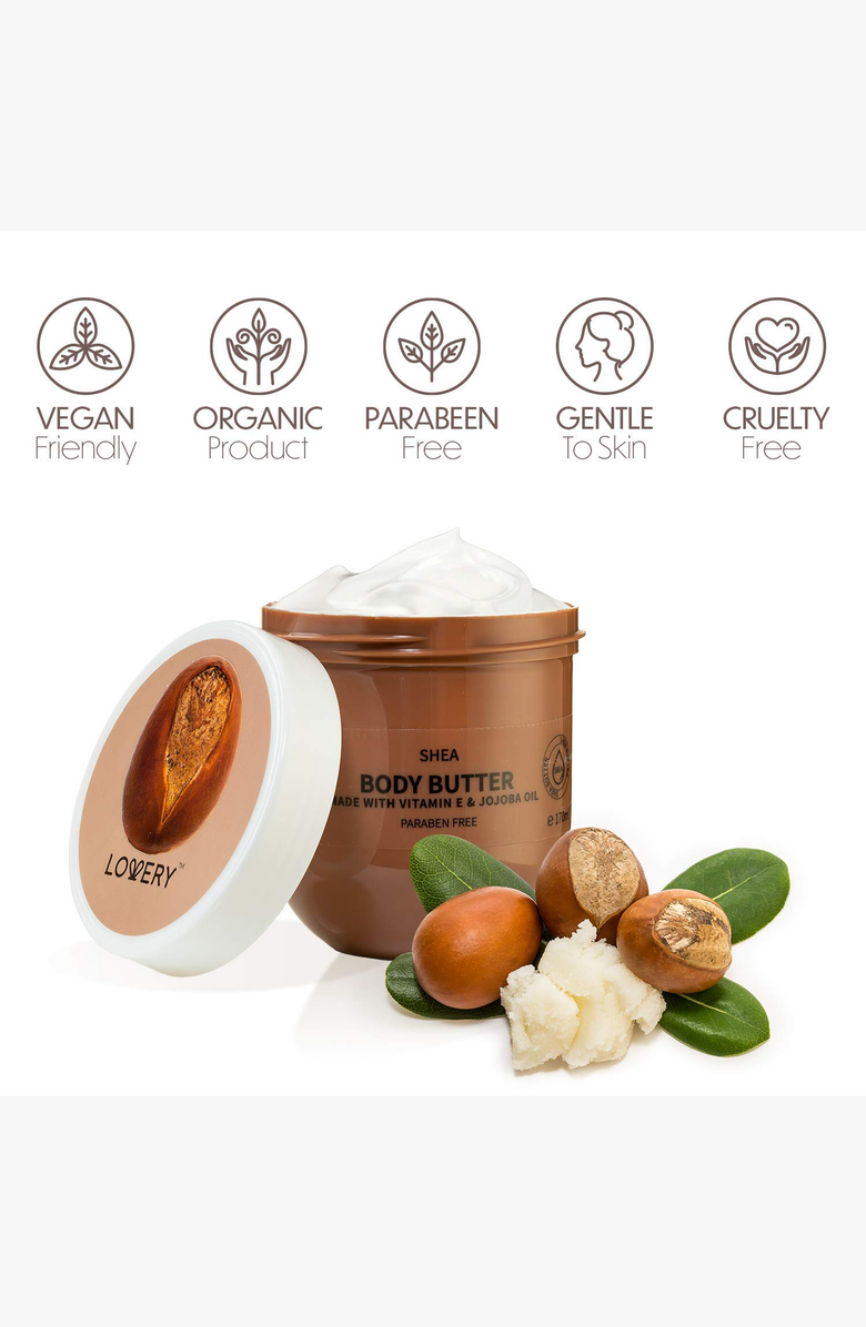 Lovery Whipped Body Butter, Alternate, color, Shea