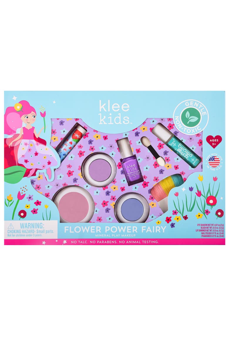 Flower Power Fairy - Kids' Mineral Play Makeup Kit, Alternate, color, Multi