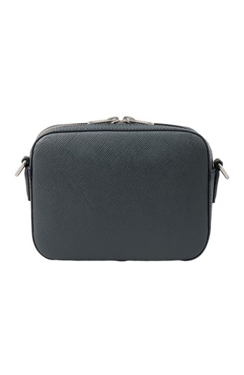 Sandro Small Reconstituted Leather Bag In Gray