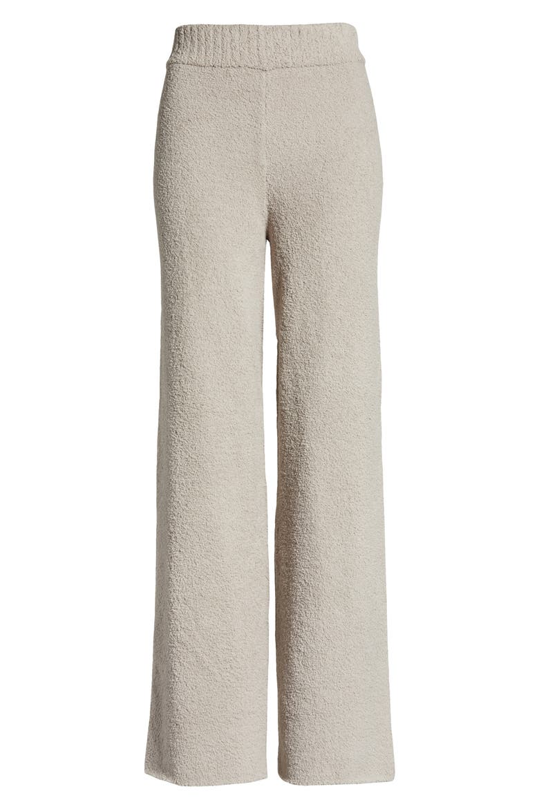 Terri Wide Leg Sweater Pants, Alternate, color, GRANITE